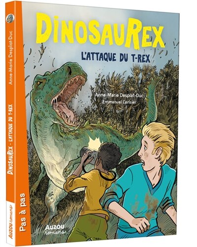 Front cover_L' attaque du T.rex