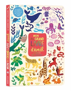 Couverture_le monde des couleurs MON GRAND LIVRE D'ÉVEIL