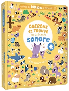 Front cover_cherche et trouve des tout-petits sonore - les animaux