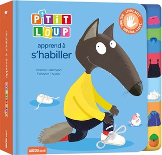 Front cover_p'tit loup apprend à s'habiller