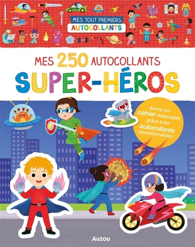 Front cover_Mes 250 autocollants super-héros