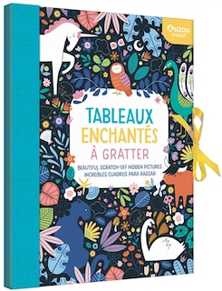 Front cover_Tableaux enchantés à gratter = Beautiful scratch-off hidden pictures = Increibles cuadros para rascar
