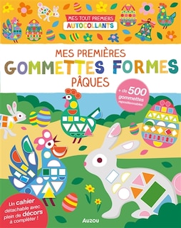 Couverture_Pâques : mes premières gommettes formes