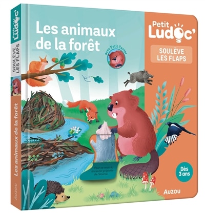 Front cover_P'TIT LUDOC - LES ANIMAUX DE LA FORÊT