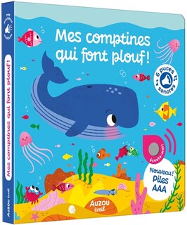 Couverture_Mes comptines qui font plouf !