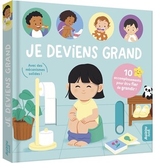 Couverture_Je deviens grand : 10 accomplissements pour être fier de grandir !