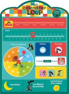 Front cover_Mon calendrier en tissu Loup