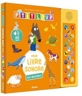 Front cover_p'tit loup - mon livre sonore - les animaux