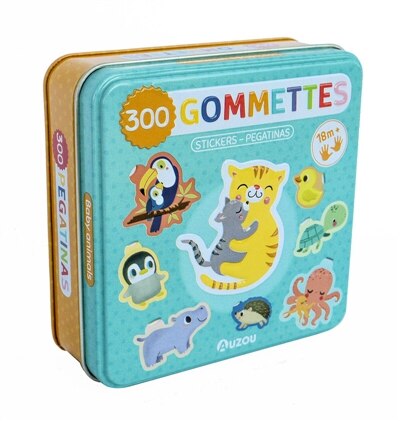 Front cover_Boîte de gommettes métal