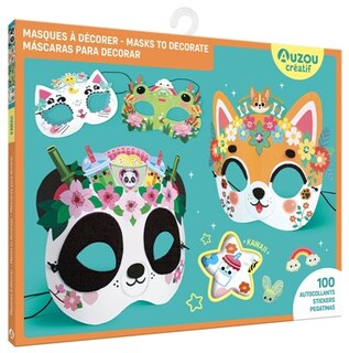Front cover_Masques à décorer : Kawaii