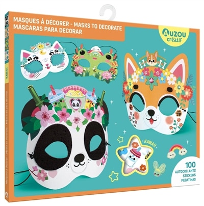 Front cover_Masques à décorer : Kawaii