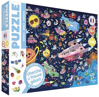 Front cover_Puzzle cherche et trouve : Espace