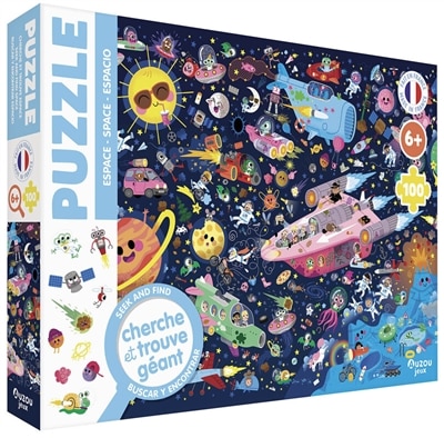 Front cover_Puzzle cherche et trouve : Espace