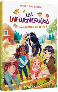 Front cover_LES INFLUENCEUSES - UNE COLO AU GALOP !