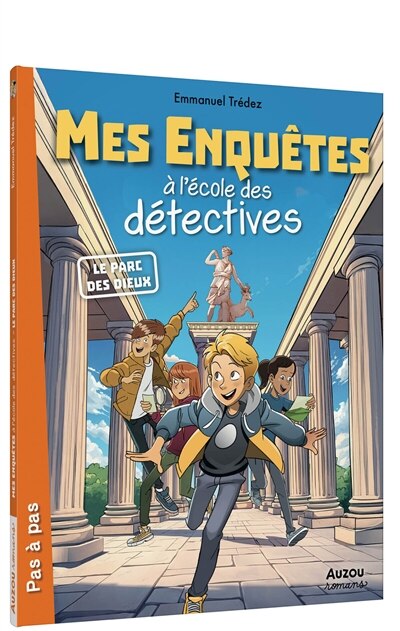 Front cover_MES ENQUÊTES À L'ÉCOLE DE DÉTECTIVE - LE PARC DES DIEUX