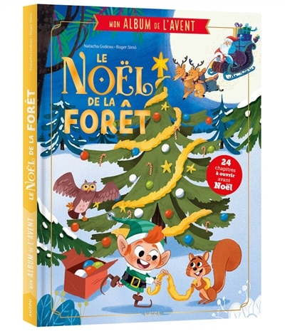 Front cover_mon album de l'avent - le noël de la forêt