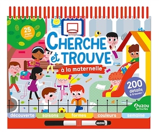 Couverture_Cherche et trouve &agrave; la maternelle