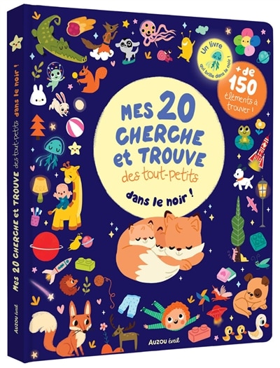 Front cover_MES 20 CHERCHE ET TROUVE DES TOUT-PETITS - QUI BRILLENT DANS LE NOIR !