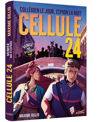 Couverture_cellule 24 - venise, nid d'espions