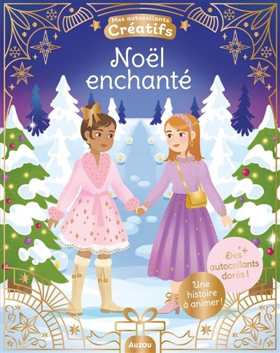 Couverture_noël enchanté mes autocollants créatifs
