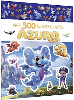 Couverture_500 autocollants Azuro