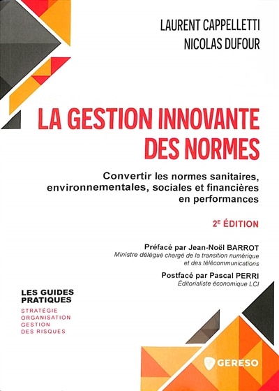 Front cover_La gestion innovante des normes