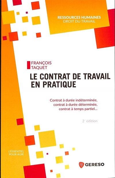 Couverture_Le contrat de travail en pratique