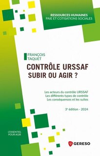 Front cover_Contrôle Urssaf, subir ou agir ?