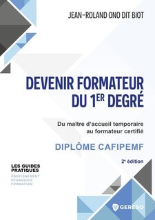 Couverture_Devenir formateur du 1er degré