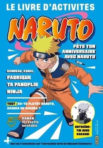 Front cover_Naruto : le livre d'activités