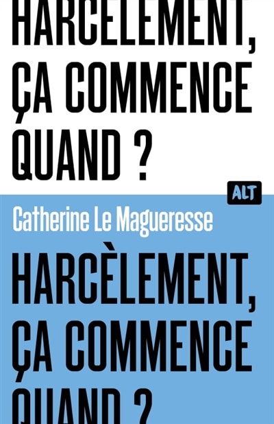 Front cover_Harcèlement, ça commence quand ?