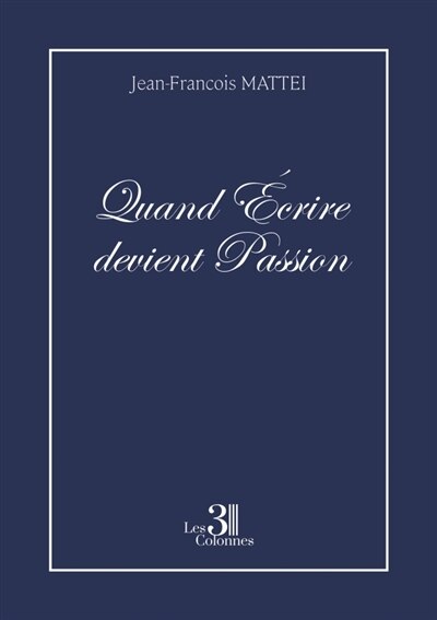 Front cover_Quand Ecrire devient Passion