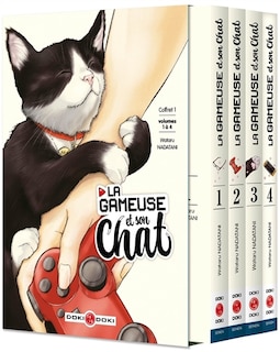 Front cover_La gameuse et son chat : coffret volumes 1 à 4