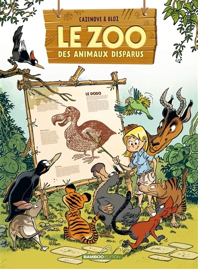 Front cover_Le zoo des animaux disparus, Vol. 1