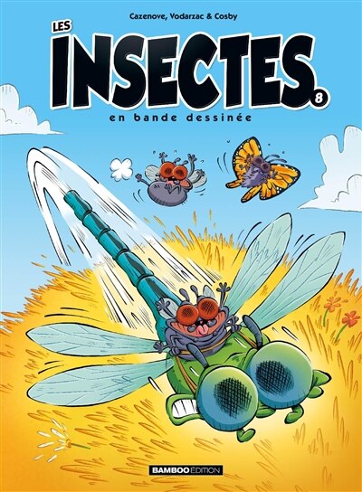 Couverture_Les insectes en bande dessin&eacute;e, Vol. 8