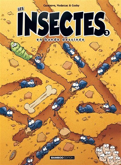 Front cover_Les insectes en bande dessinée, Vol. 3