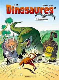 Front cover_Les dinosaures en bande dessinée, Vol. 1