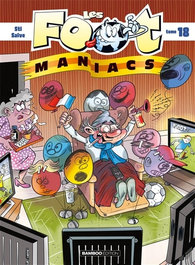 Front cover_Les foot-maniacs, Vol. 18