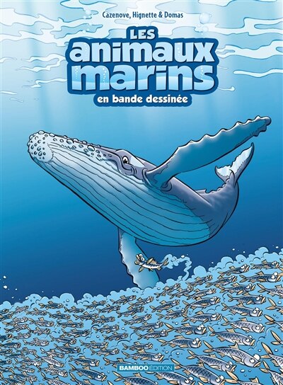 Couverture_Les animaux marins en bande dessin&eacute;e, Vol. 8