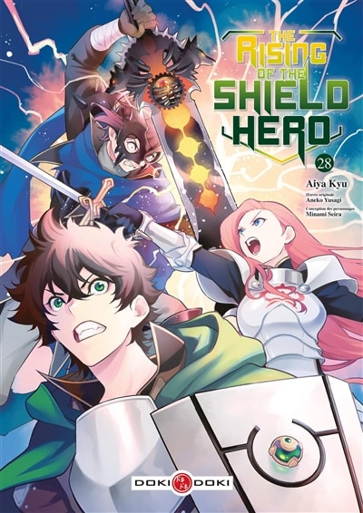 Front cover_The rising of the shield hero, Vol. 28