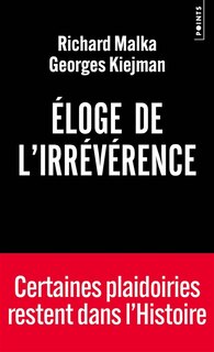 Front cover_Eloge de l'irrévérence