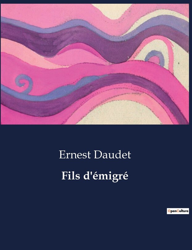 Front cover_Fils d'émigré