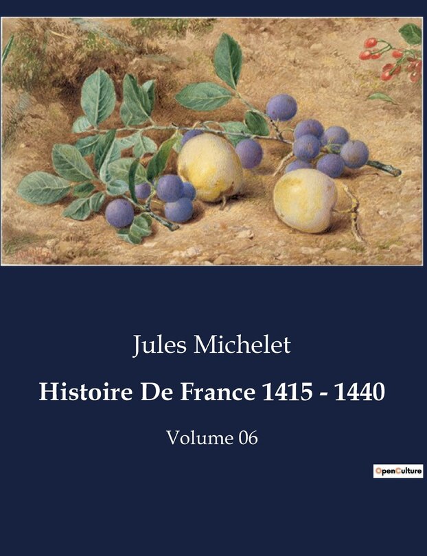 Front cover_Histoire De France 1415 - 1440