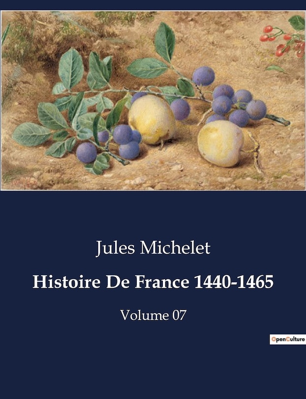 Front cover_Histoire De France 1440-1465
