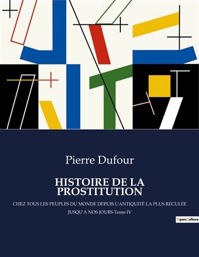 Front cover_Histoire de la Prostitution
