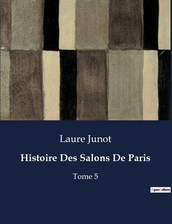 Front cover_Histoire Des Salons De Paris