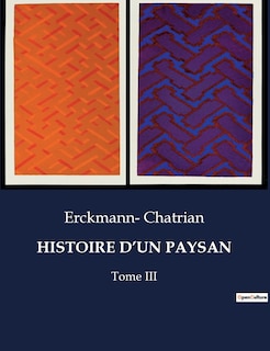 Front cover_Histoire d'Un Paysan