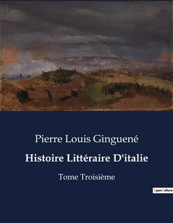 Couverture_Histoire Litt&eacute;raire D'italie