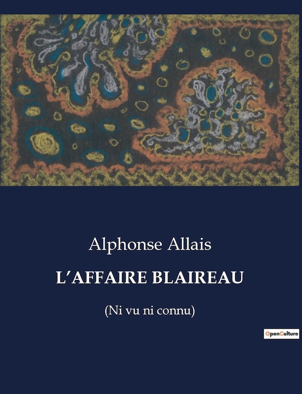 Front cover_L'Affaire Blaireau