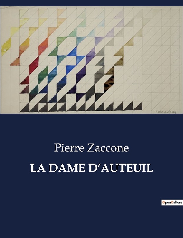 Front cover_La Dame d'Auteuil